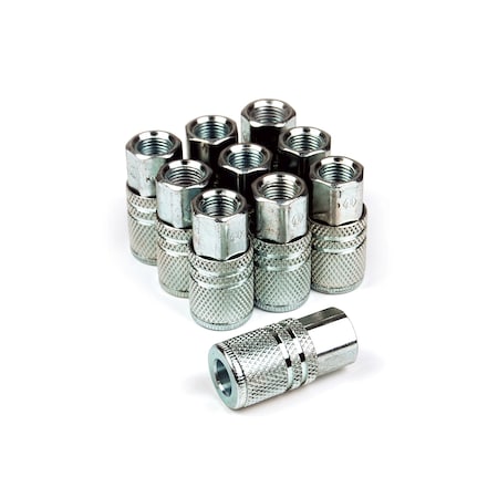 Primefit I/M 6-Ball Coupler 1/4" x 1/4" Female Steel XIC1414FS6-B10-P